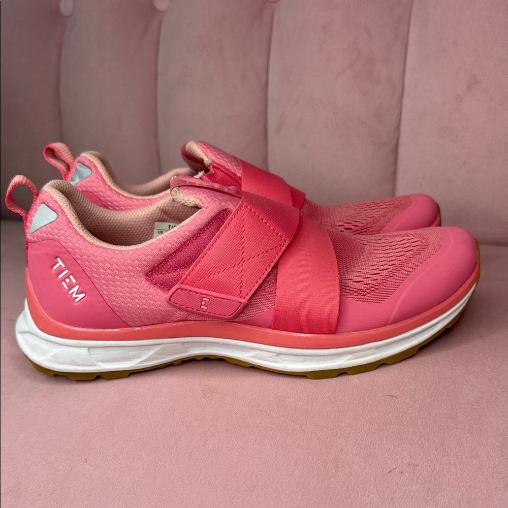 TIEM Women's Athletic Slip-On Sneakers in Pink